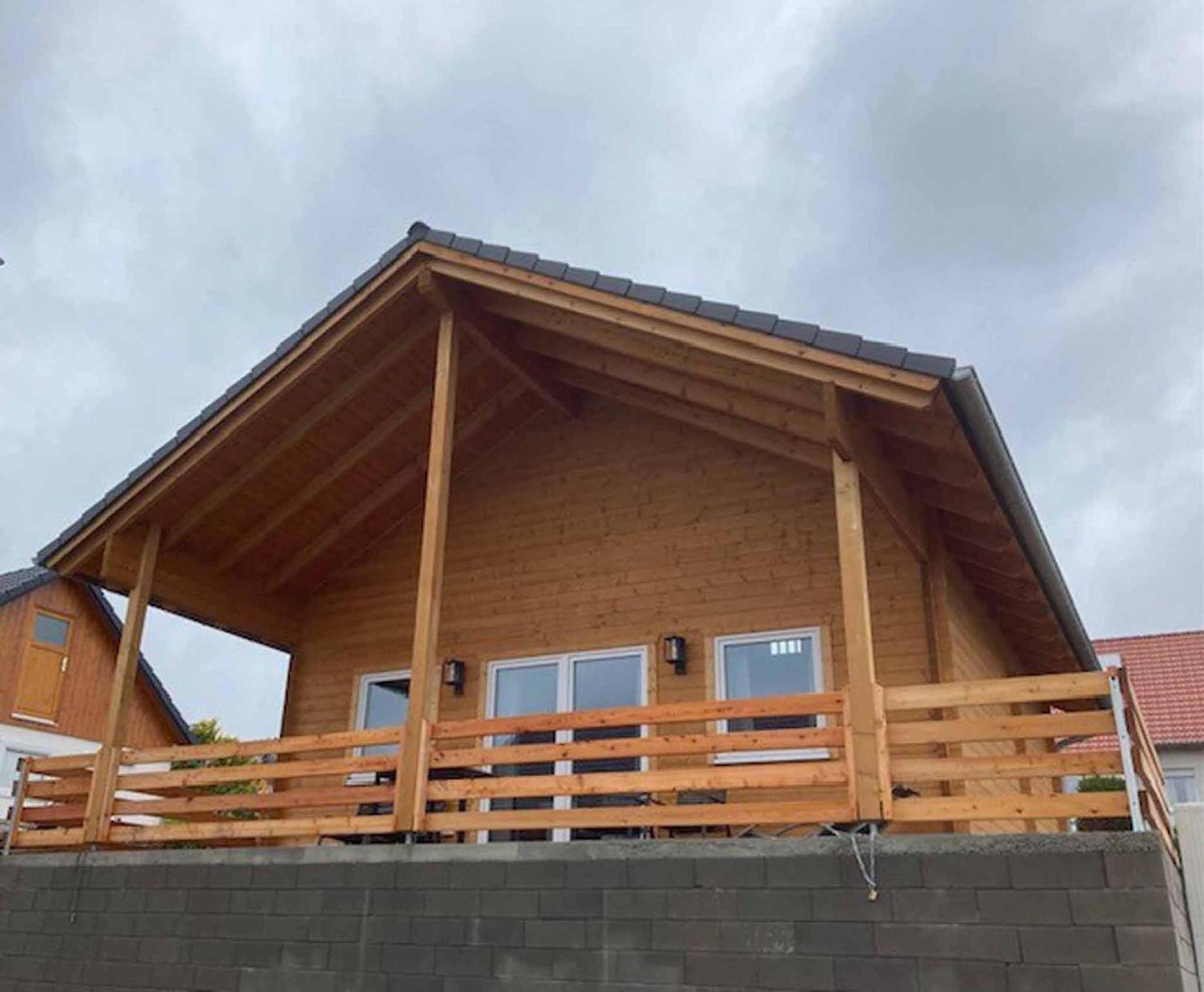 Ferienhaus Vogelnest Marktschorgast Buitenkant foto