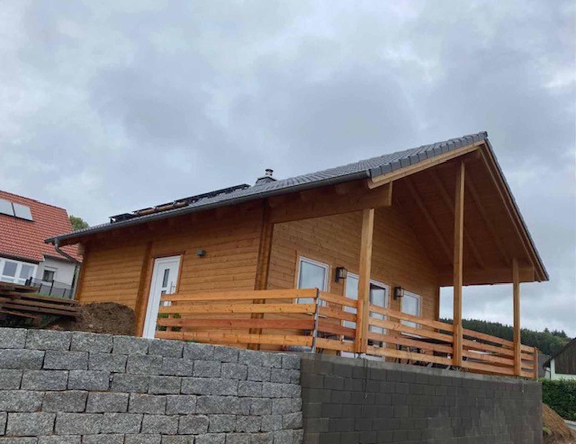 Ferienhaus Vogelnest Marktschorgast Buitenkant foto